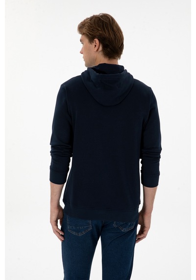 U.s. Polo Assn. Erkek Lacivert Sweatshirt 50313718-vr033 Lacivert