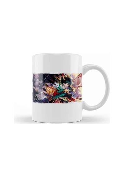 Boku No Hero Academia Izuku Midoriya Kupa Bardak Porselen Karışık