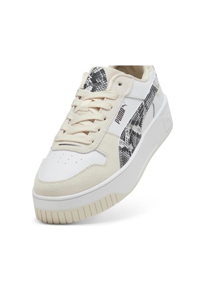 Puma Carina Street Snake Chic 401611 01 Kadın Sneaker Ayakkabı Beyaz Siyah 36-40 Beyaz - Siyah Puma Carina Street Snake Chic 401611 01 Kadın Sneaker Ayakkabı Beyaz Siyah 36-40 Beyaz - Siyah