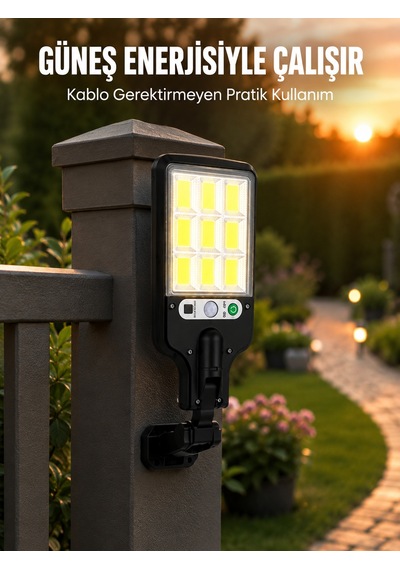 Dış Mekan Sensörlü Aydınlatma Modern Ve Kullanıcı Dostu Yeni Nesil Sarı