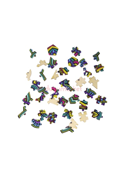 Redka Ahşap Puzzle Wooden Jigsaw - Mandala