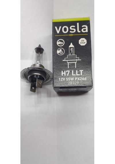 Fıat Egea Vosla H7 12v 55w Halogen Far Ampülü Longlife Uzun Ömürlü