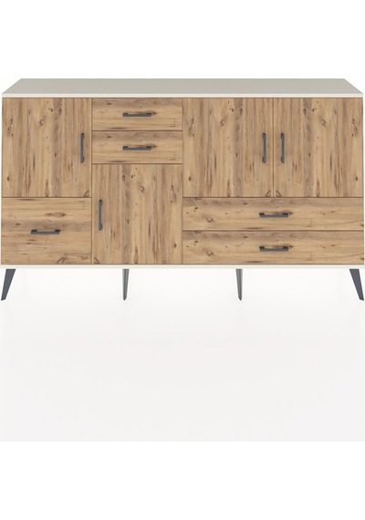 Arges Konsol 4 Raflı 5 Çekmeceli 4 Kapaklı 176x30x99 Aytaşı-çam Atlas Çam - Aytası Arges Konsol 4 Raflı 5 Çekmeceli 4 Kapaklı 176x30x99 Aytaşı-çam Atlas Çam - Aytası