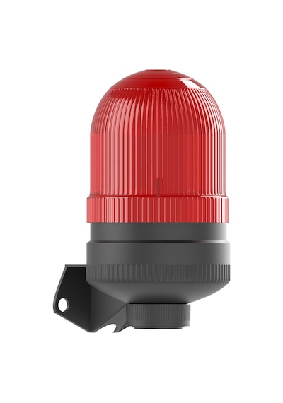 Mesan Ø70 Xenon Çakar Buzzer Duvar Montaj Kırmızı 24vdc Ms 305.1.24vdc
