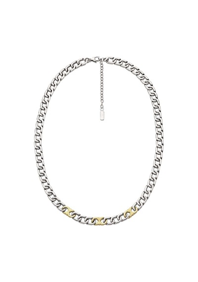 Emporio Armani Ajegs3297-040 Erkek Kolye Metalik Gri