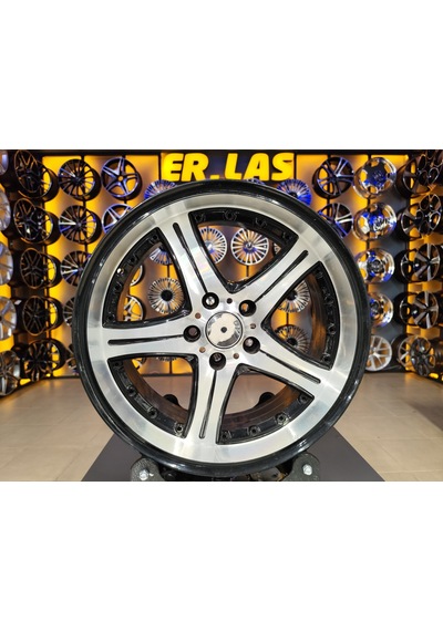 4 Adet Konig-296 7.5 17 5 108 Et40 73.1 Black Mack Jant Revize Edilmiş Takım