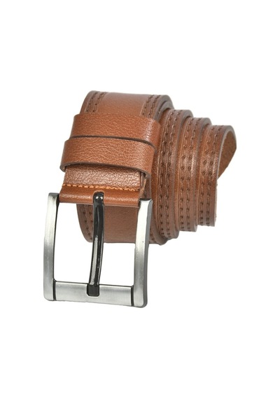 Deepsea Erkek Taba Yanları Çift Dikiş Detaylı Deri Spor Kemer 2402604 False Deepsea Erkek Taba Yanları Çift Dikiş Detaylı Deri Spor Kemer 2402604 False