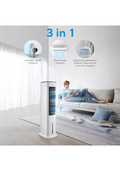 Kumtel Sulu Portatif Soğutucu Air Cooler Hac-02
