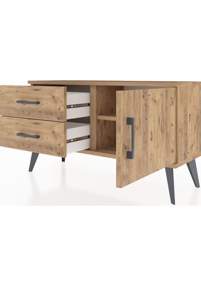 Arges Şifonyer Tek Raflı 2 Çekmeceli Tek Kapaklı 88x30x48 Çam-çam Çam Arges Şifonyer Tek Raflı 2 Çekmeceli Tek Kapaklı 88x30x48 Çam-çam Çam