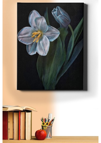 Webstyle Sayılarla Boyama Seti Kasnaklı Nilüfer 60 X 75 Cm