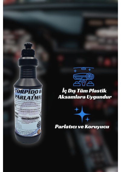 Torpido Parlatıcı 500 Ml Plastik Yenileyici, Torpido Temizleyici