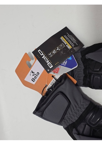 Bela Explorer Winter Wp Su Geçirmez Kışlık Motosiklet Eldiveni L Beden Siyah/gri