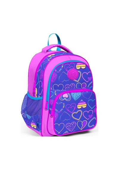 Coral High Mavi Pembe Kalpli İlkokul Çantası - Kız Çocuk 23401
