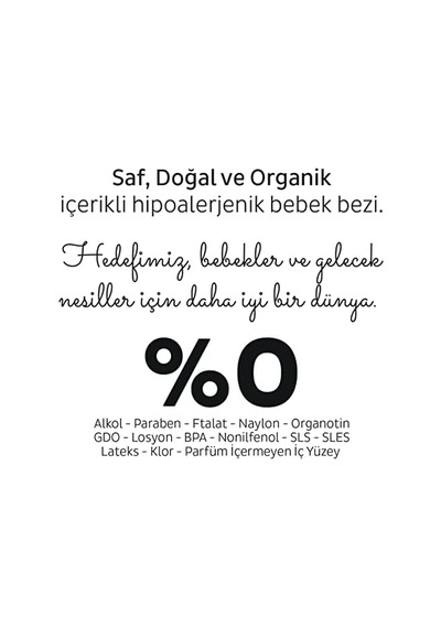 Ecologic Ekonomik Paket Külot Bez 3 Numara Midi 56 Adet