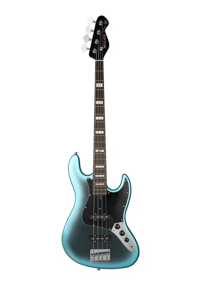 Mooer Mbj412dbl Jazz Bas Gitar Dark Blue