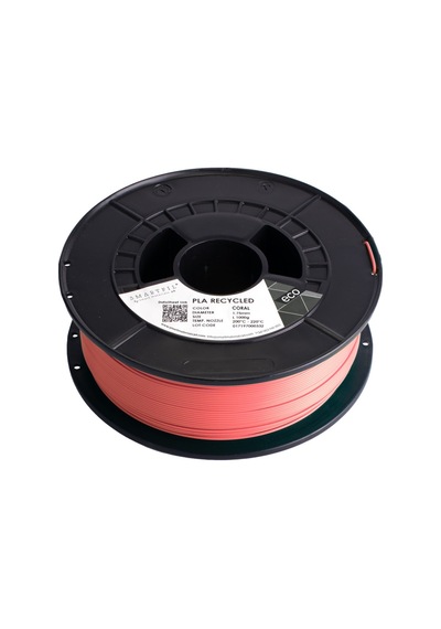 Smart Materials 3d Pla Recycled 1.75mm Mercan Kırmızı 1000g Filament