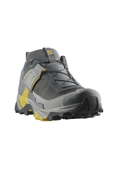 Salomon X Ultra 5 Gore-tex Turbulence/monument/spicy Mustard Erk Outdoor Ayakkabı L47725900 Gri