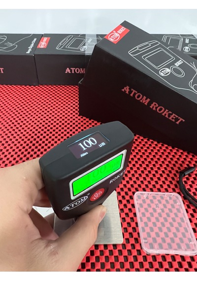 Yeni Atom Roket Oto Boya Kalınlık Ölçüm Cihazı Boya Test Cihazı