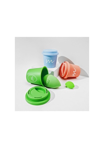 Makyaj Süngeri 3lü Set 3 Pro 3 Mini Coffee Cup Hijyenik Light