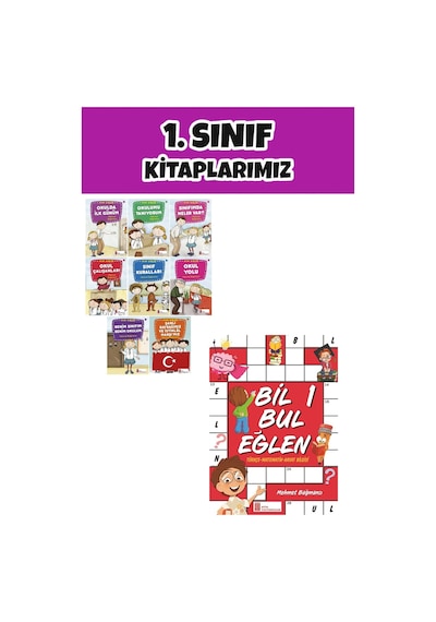 1.sınıf Mini Birler Hikaye Seti +bil Bul Eğlen