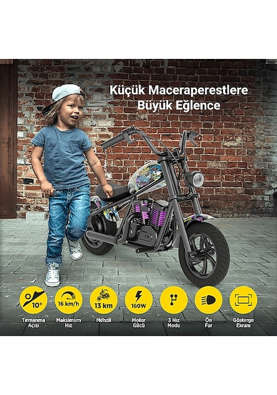 Corby Jetty 300 Pro Elektrikli Çocuk Motoru Mavi