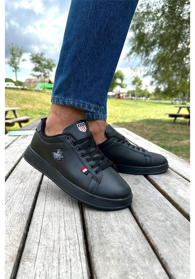 Erkek Sneakers Günlük Spor Ayakkabı Siyah-sıyah Siyah