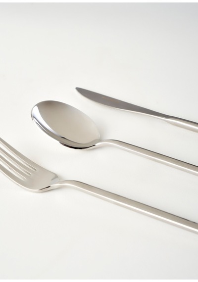 Bella Maison Siena 18 Parça Yemek Çatal Kaşık Bıçak Seti Silver Silver