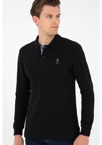 U.s. Polo Assn. Erkek Siyah Sweatshirt 50289062-vr046 Siyah