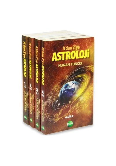 A Dan Z Ye Astroloji 1-2-3-4- 4 Cilt Takım / Nuran Tuncel
