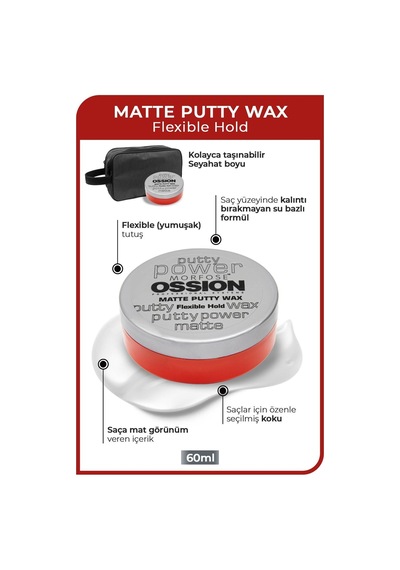 Morfose Ossion Putty Wax 60 ML