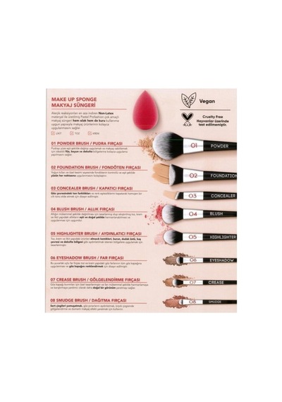 Pastel Profashıon Hıglıghter Brush 05