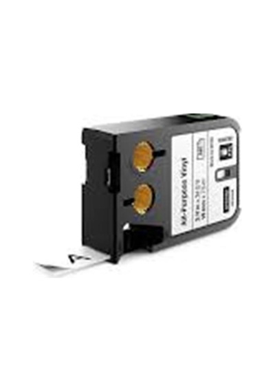 Dymo 1868752 Xtl Çok Amaçlı Vinil, 19 Mm X 7 M,beyaz-siyah