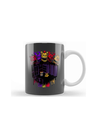Goodnight Fnaf Kupa Bardak Porselen Karışık