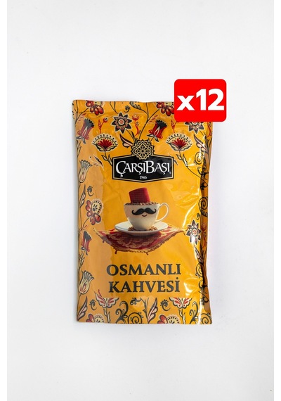 Osmanlı Kahvesi 200 Gram Türk Kahvesi X 12 Adet Öğütülmüş