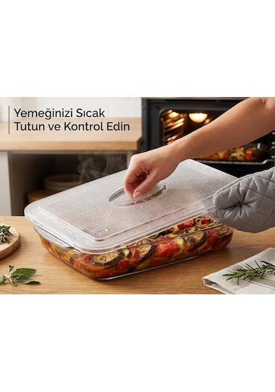 Lexroo Borcam Uyumlu Plastik Kapak 40x27 Cm Dikdörtgen Borcam Kapağı