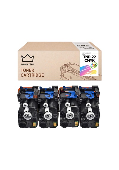 Konica Minolta Tnp-22 Uyumlu  Toner Takım / Bizhub C35 / C35p