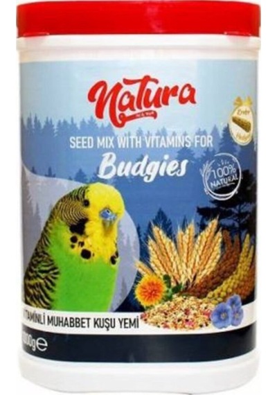 Budgıes İçin Vitaminli Kuş Yemi 1000 Gr