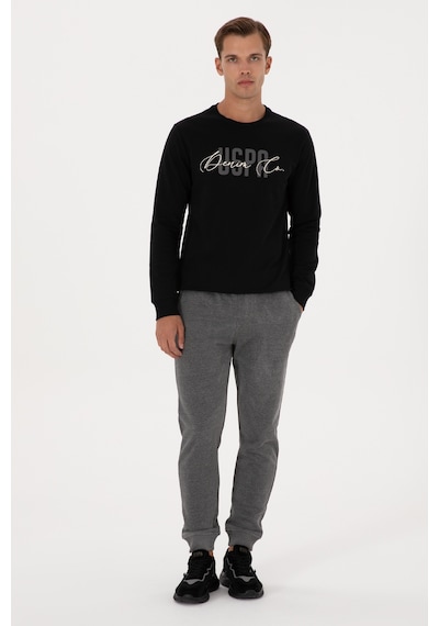 U.s. Polo Assn. Erkek Antrasit Melanj Eşofman Altı 50313759-vr081 Antrasit Melanj