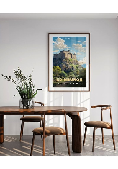 Çerçevesiz Poster Edinburgh Manzarası