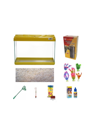 Kanki Pet KP5018 Ekonomik Hazır Set Sarı 50 CM