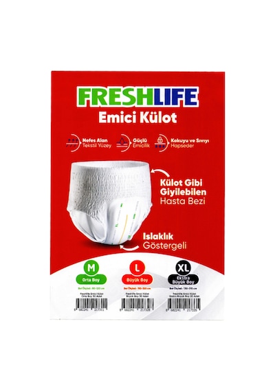 Freshlife İlbay - Freshlife Emici Külot L Büyük Boy 120 Adet
