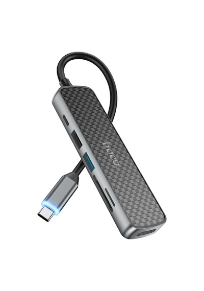Qpen Hb24 6in1 Type-c Usb Sd Kart Hub Dönüştürücü