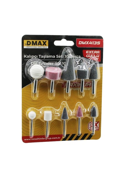 10 Pcs Kalıpcı Taşlama Seti Temizleme - Parlatma - Çapak Alma - Pas Sıyırma 2