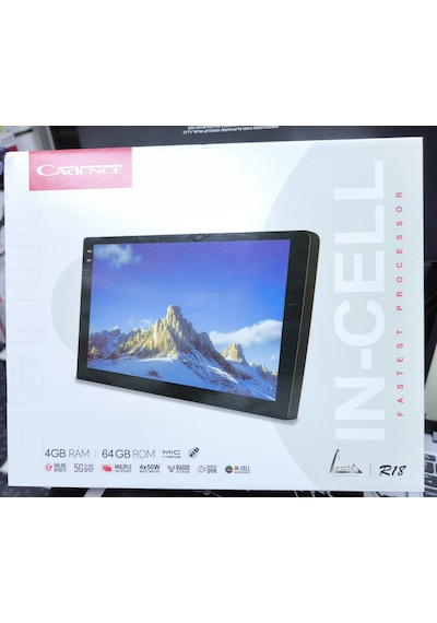 Cadence Nissan Juke Android Multimedya Sistemi 6-128 Cadence R18 2011-2019 Ön Kayıt Kamera Hediyeli 9"