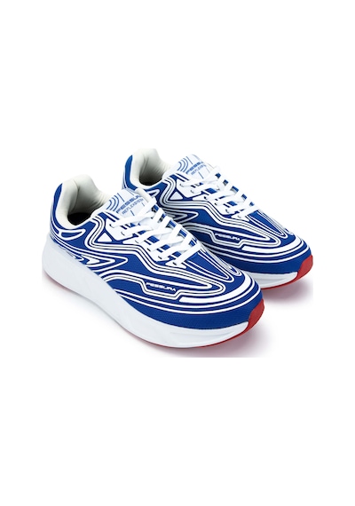 Fessura Erkek Tekstil Mavi/beyaz Sneakers & Spor Ayakkabı 1001 Rex001 Erk Ayk Y24 Ink/whıte Çok Renkli