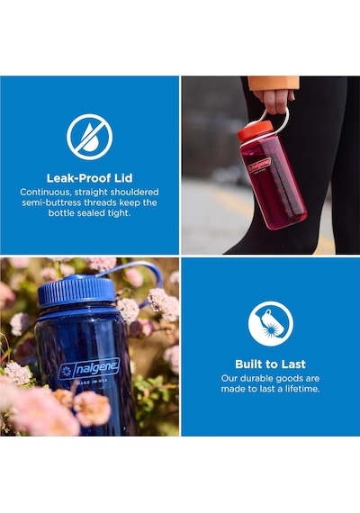 Sustain Tritan Bpa İçermeyen Su Şişesi%50 Plastik Atıktan Elde Edilen Malzemeden Üretilmiştir, 473 Ml, Geniş Ağız, Kot