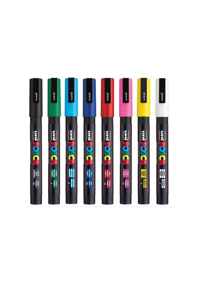 Set Pc 3m Basic - 8 Keçeli Kalem A-1 Genel