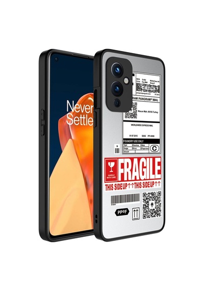 One Plus 9 Kılıf Aynalı Desenli Kamera Korumalı Parlak Zore Mirror Kapak Fragile