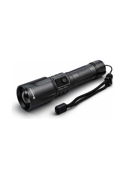 Bd-13 15w Tg Led Alüminyum Alaşımlı Zoomlu Type-c Dijital Göstergeli Şarjlı El Feneri