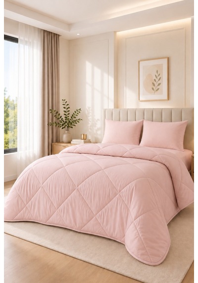 Formeya Pudra Soft Slikon Yorgan Tek Kişilik 155 215